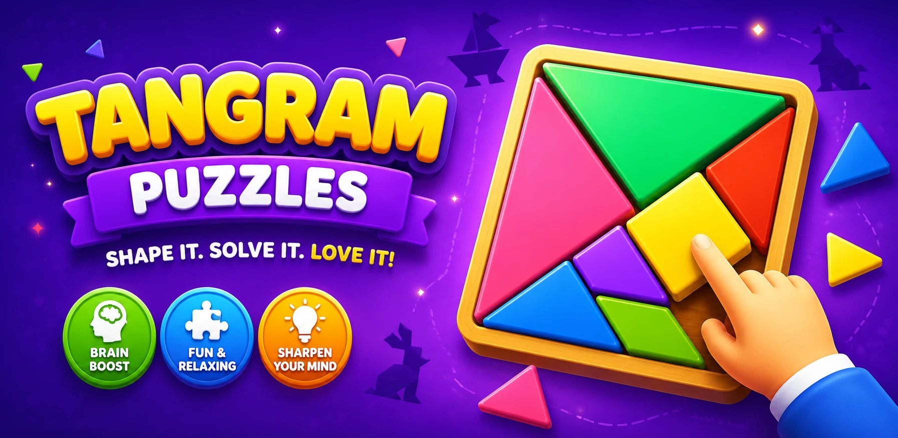 Tangram Puzzle: Polygram Block screenshot