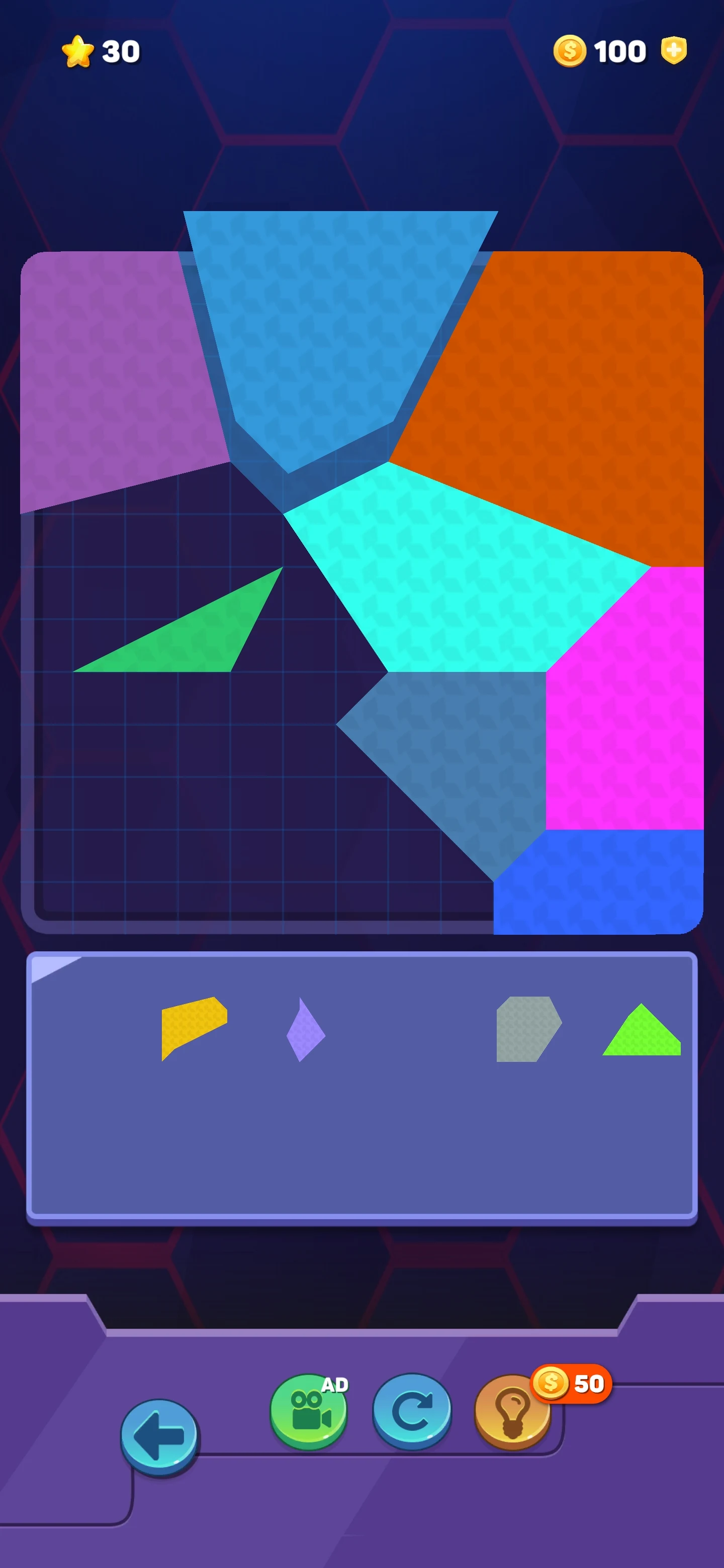 Tangram Puzzle: Polygram Block screenshot